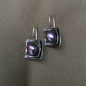 Silpada Freshwater Pearl Earrings